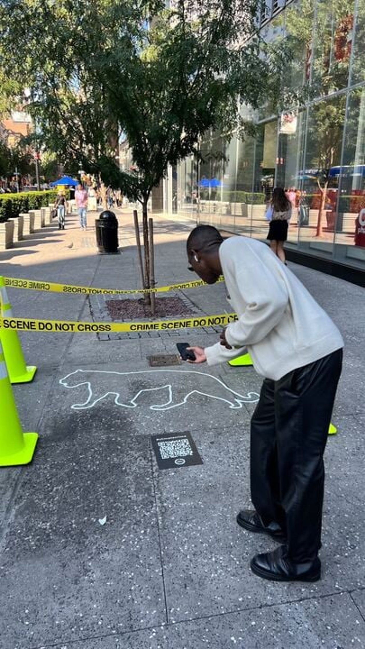 crime scene installations