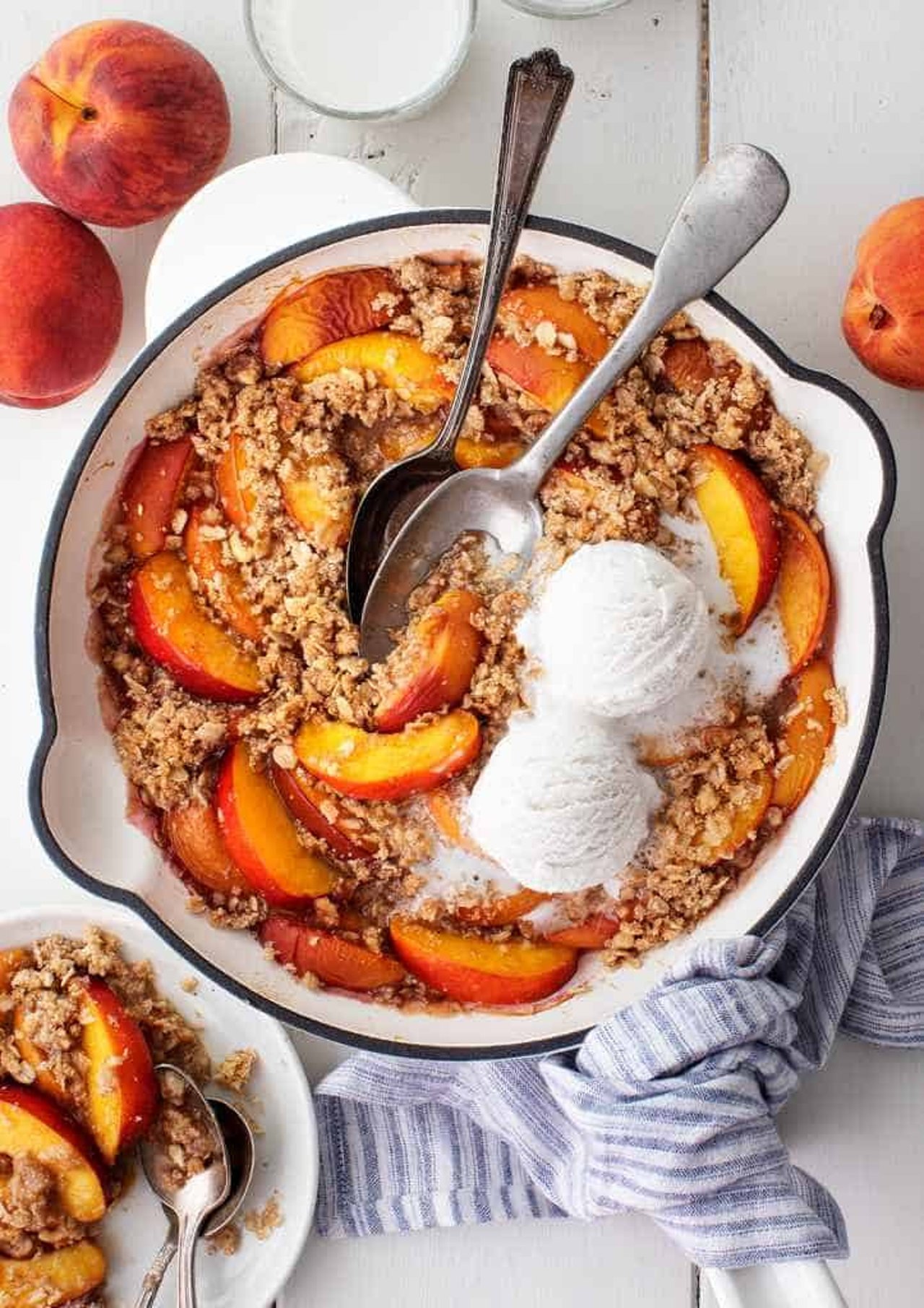 Peach crisp