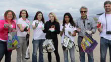 Sea Change campaign Venice Beach cleanup