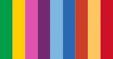 hispanic heritage month rainbow colors