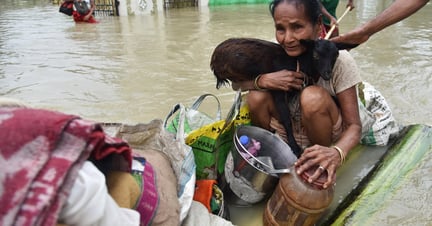 India flood