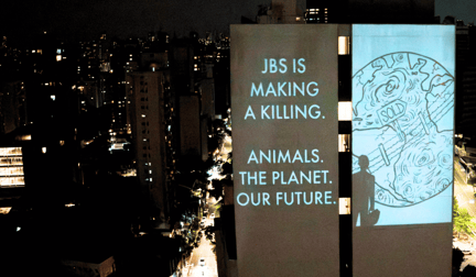 Building projections in Brazil for the JBS campaign.