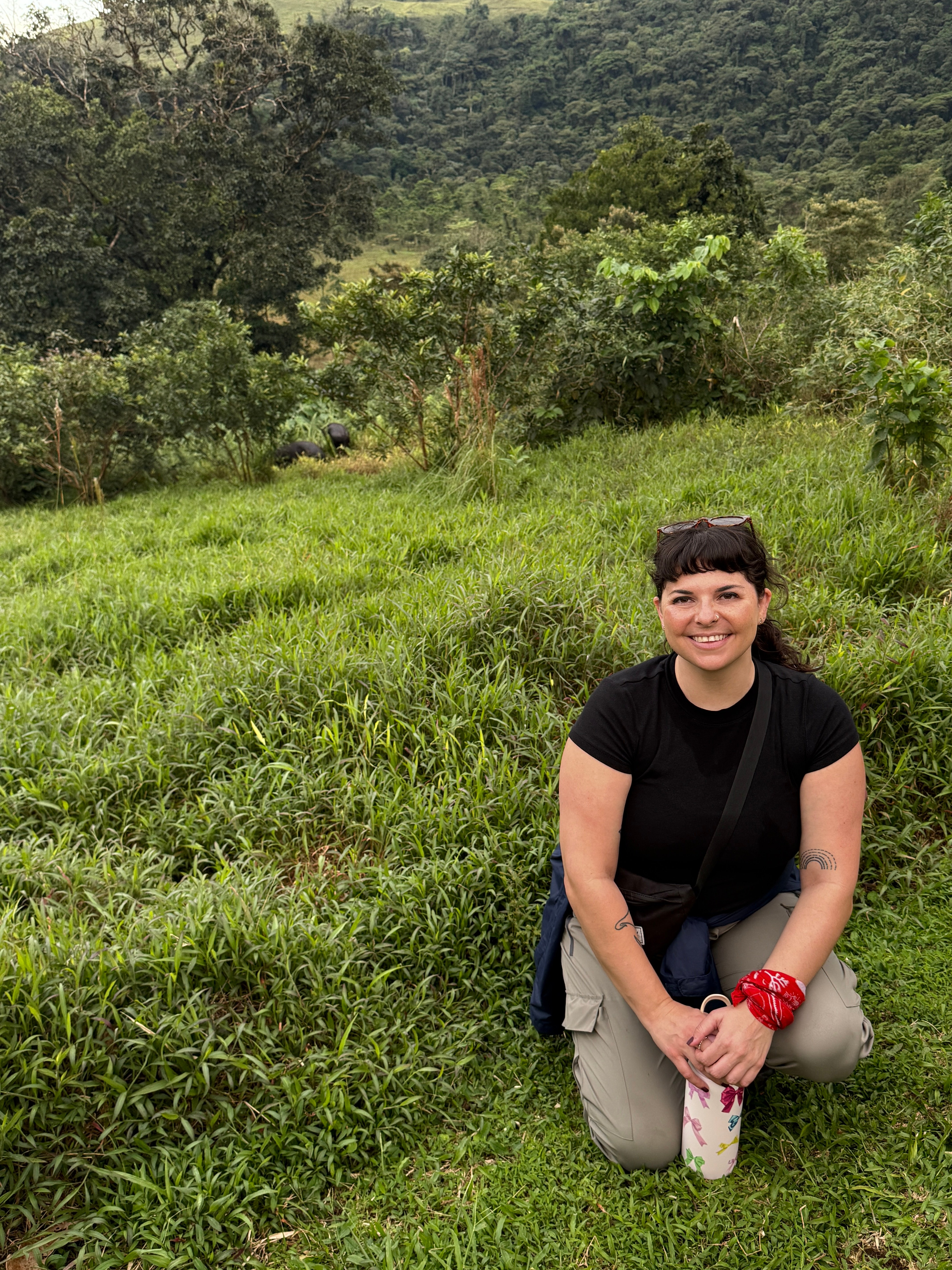 Naomi Silverman at Tapir Valley Wildlife Heritage Area.