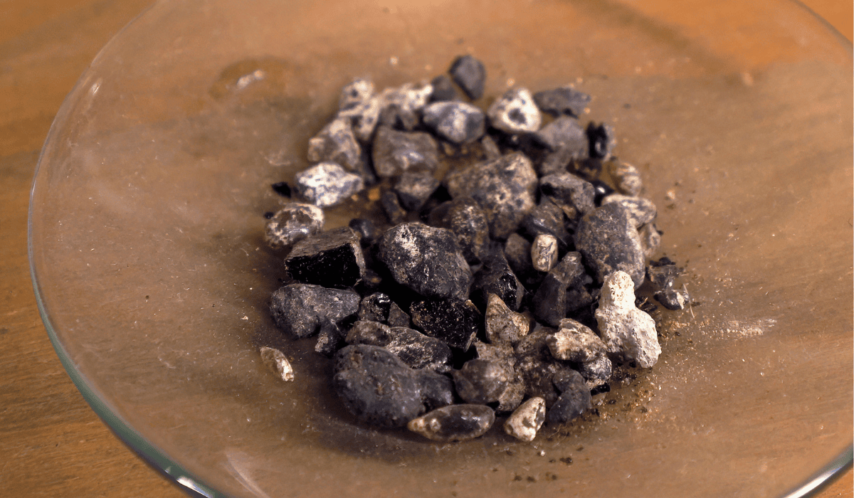 A bowl of ambergris.