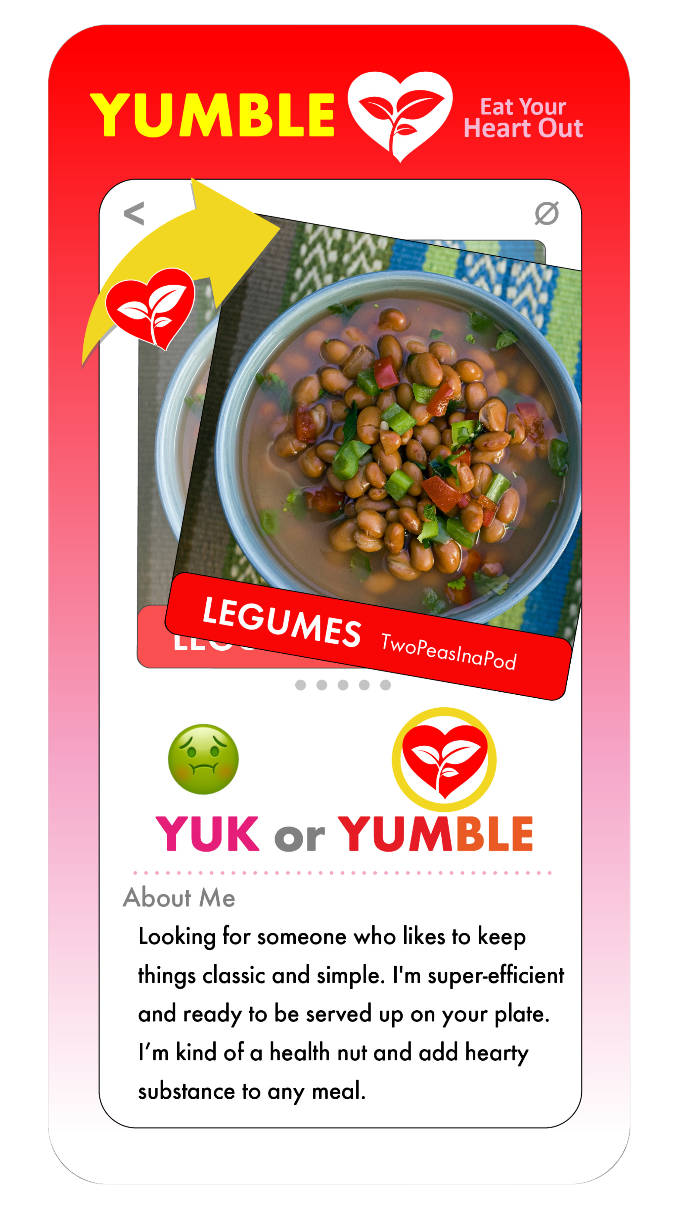 Legumes YUMBLE profile