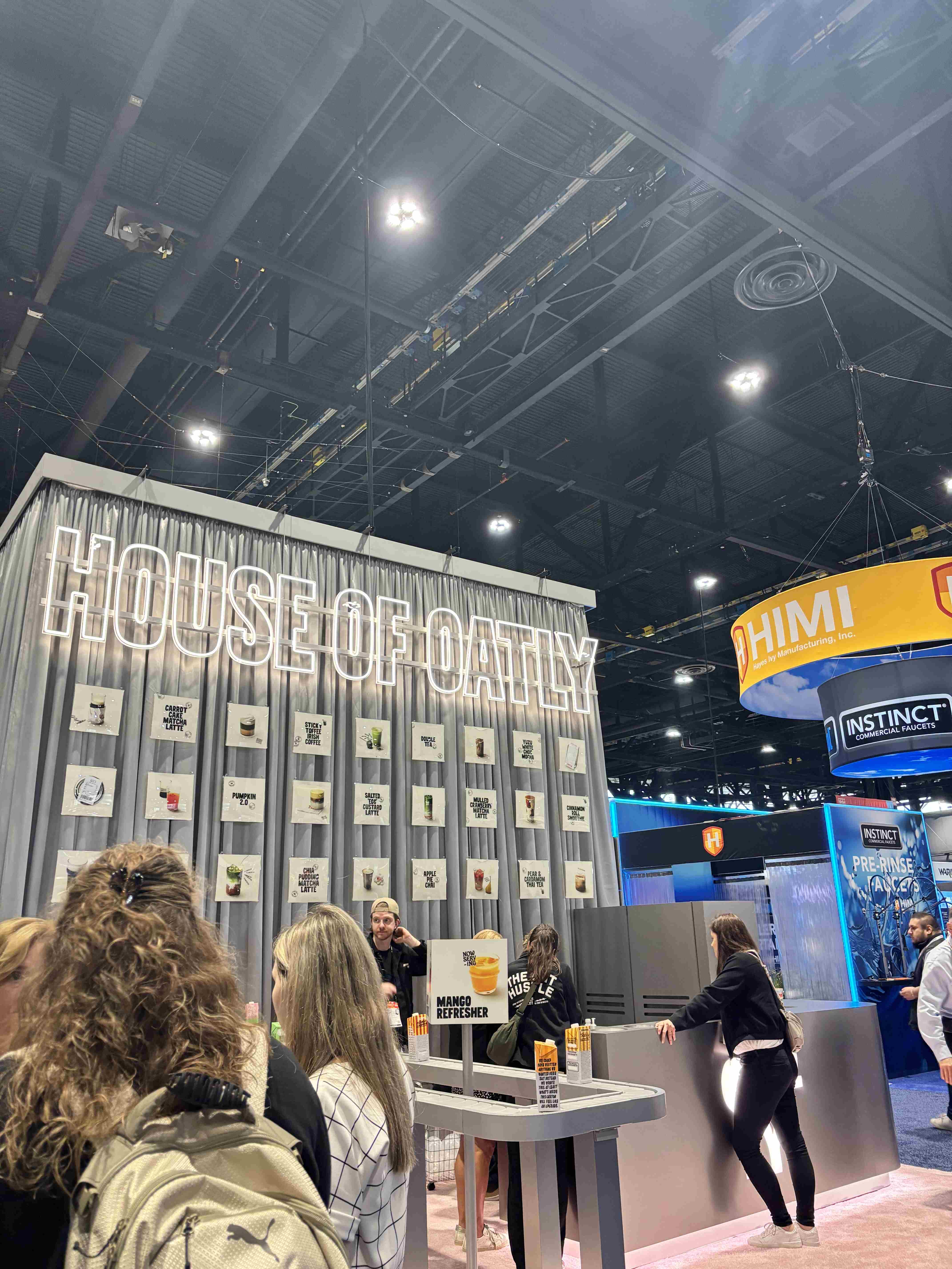 Oatly&rsquo;s stand at The National Restaurant Show 2026.